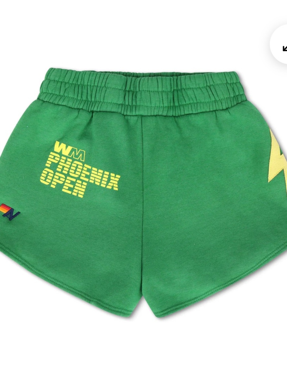Aviator Nation WM Phoenix Open lounger short Kelly green XL like new